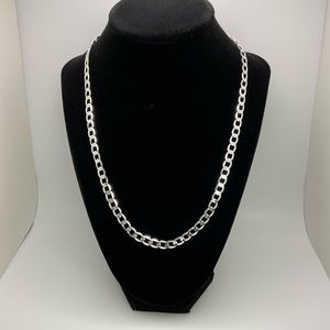 .925 Sterling silver chain necklace